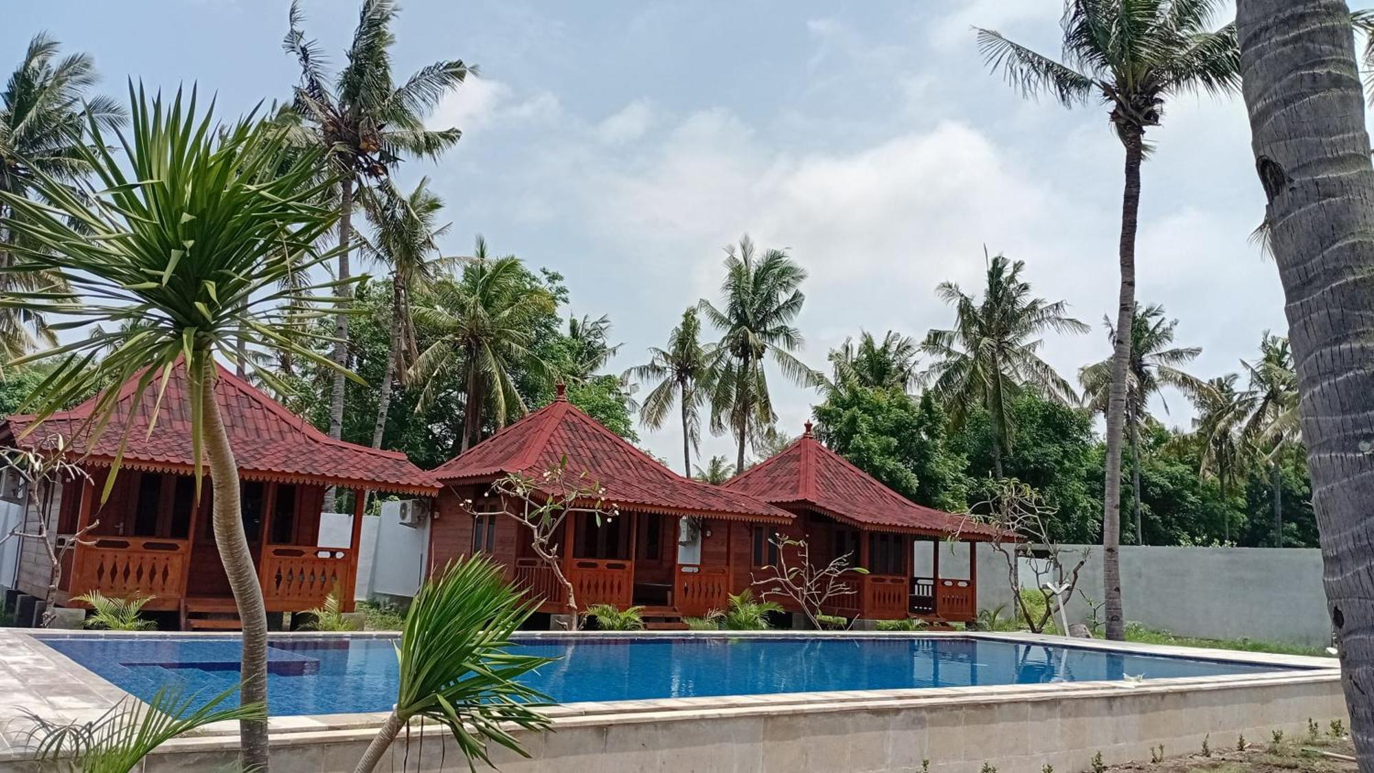 Welly Bungalow Gili Trawangan Eksteriør bilde